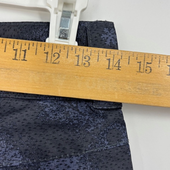 Arctix Womens XS Ski Snow Padded Pants Blue Print Bootcut Pockets Light Wear - Picture 8 of 8